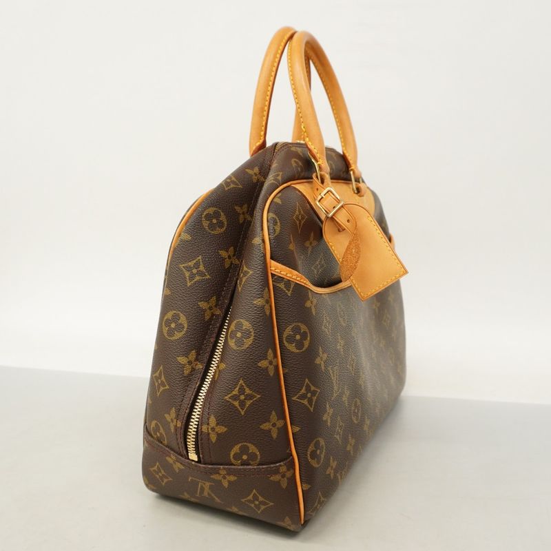 Louis Vuitton Handbag Monogram Deauville M47270 Brown Ladies
