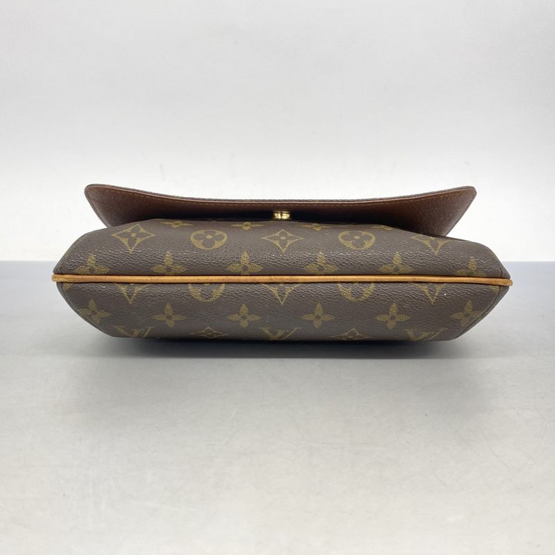 Louis Vuitton Shoulder Bag Monogram Musette Tango Short Strap M51257 Brown