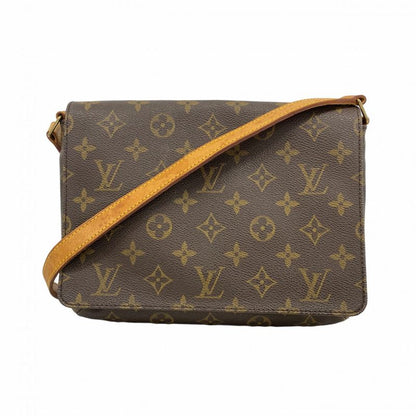 Louis Vuitton Shoulder Bag Monogram Musette Tango Short Strap M51257 Brown