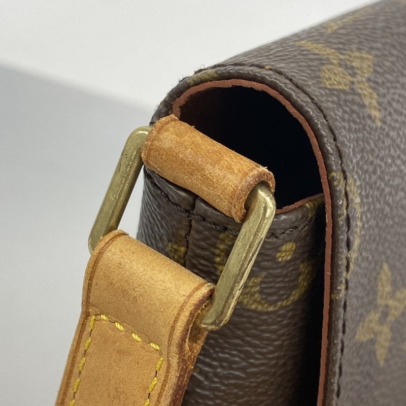 Louis Vuitton Shoulder Bag Monogram Musette Tango Short Strap M51257 Brown