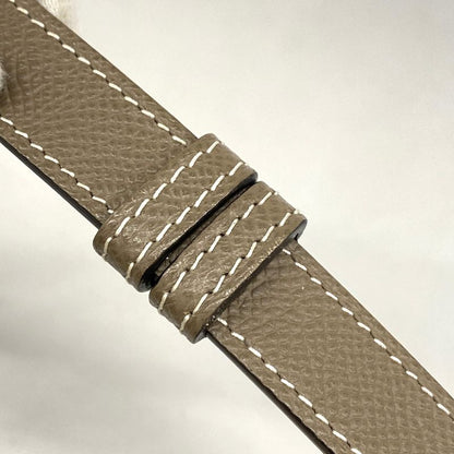 Hermes Belt Kelly Belt Vaux Epson Etupe Gold Hardware W Engraved Ladies