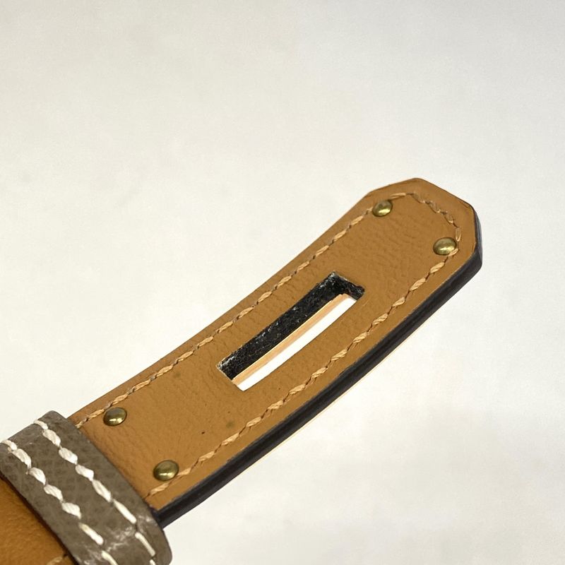 Hermes Belt Kelly Belt Vaux Epson Etupe Gold Hardware W Engraved Ladies