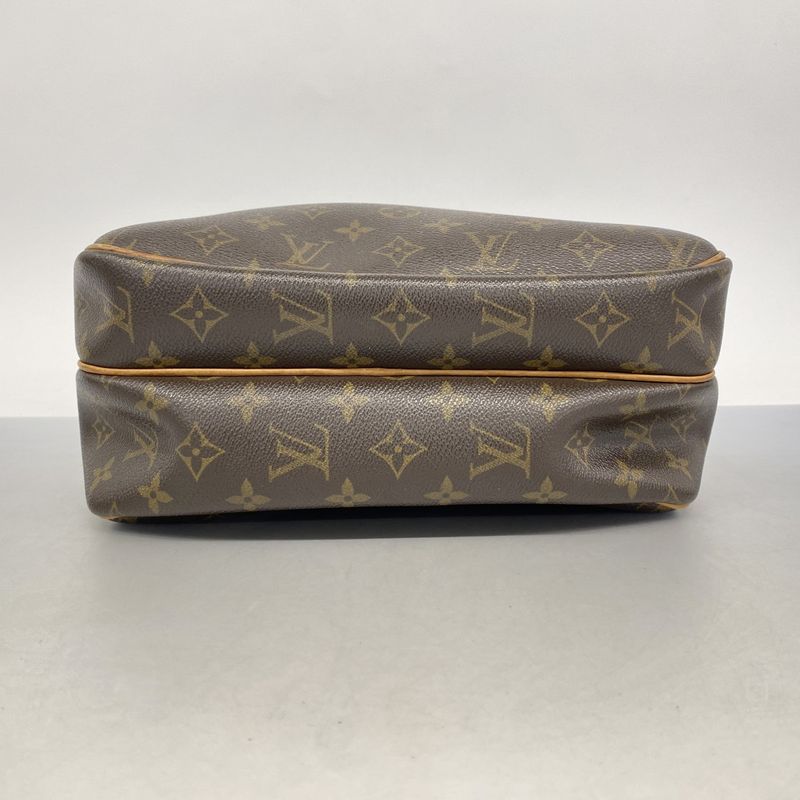 Louis Vuitton Shoulder Bag Monogram Reporter PM M45254 Brown Ladies