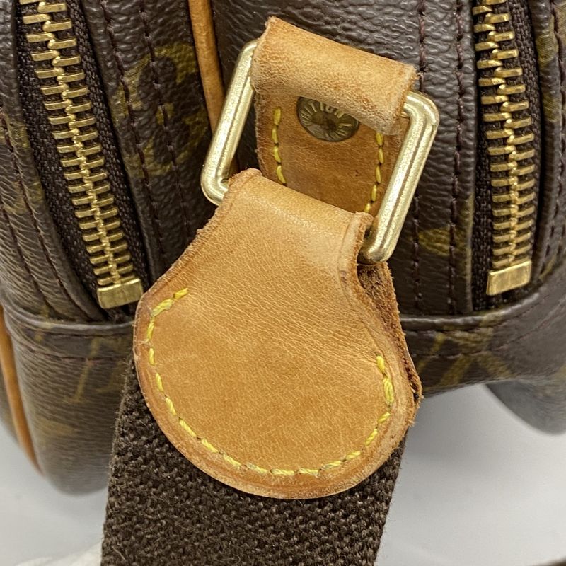 Louis Vuitton Shoulder Bag Monogram Reporter PM M45254 Brown Ladies