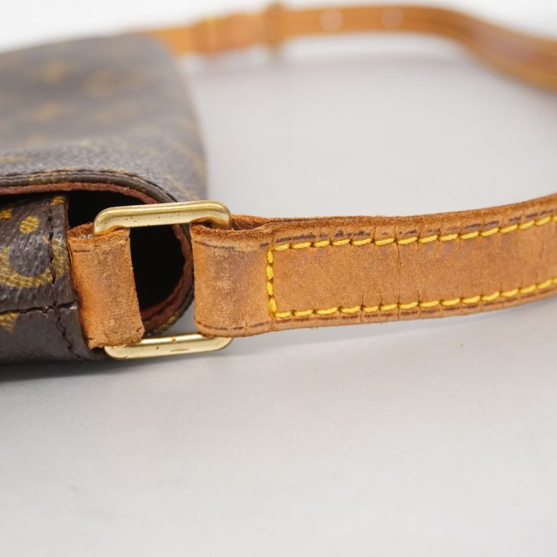 Louis Vuitton Shoulder Bag Monogram Musette Tango Short Strap M51257 Brown