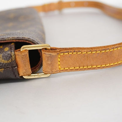 Louis Vuitton Shoulder Bag Monogram Musette Tango Short Strap M51257 Brown
