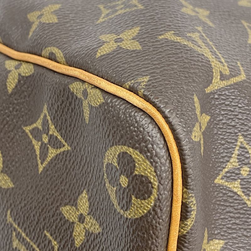 Louis Vuitton Boston Bag Monogram Keepall Bandoliere 45 M41418 Brown Men Women