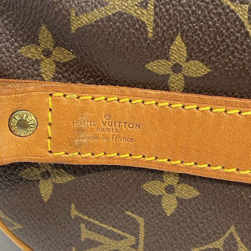 Louis Vuitton Boston Bag Monogram Keepall Bandoliere 45 M41418 Brown Men Women