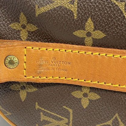 Louis Vuitton Boston Bag Monogram Keepall Bandoliere 45 M41418 Brown Men Women