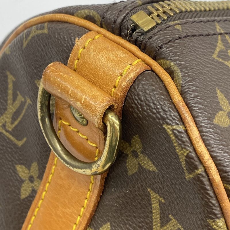 Louis Vuitton Boston Bag Monogram Keepall Bandoliere 45 M41418 Brown Men Women