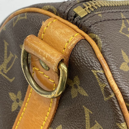 Louis Vuitton Boston Bag Monogram Keepall Bandoliere 45 M41418 Brown Men Women