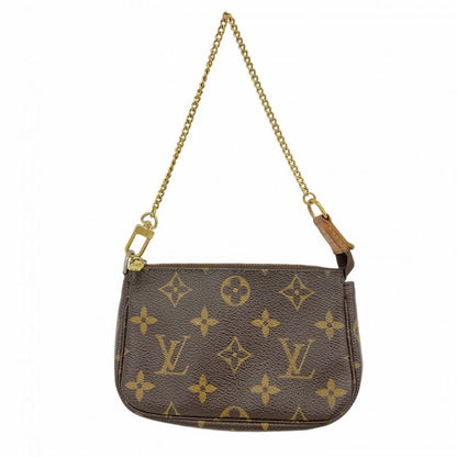 Louis Vuitton Pouch Monogram Mini Pochette Accessory M58009 Brown Ladies