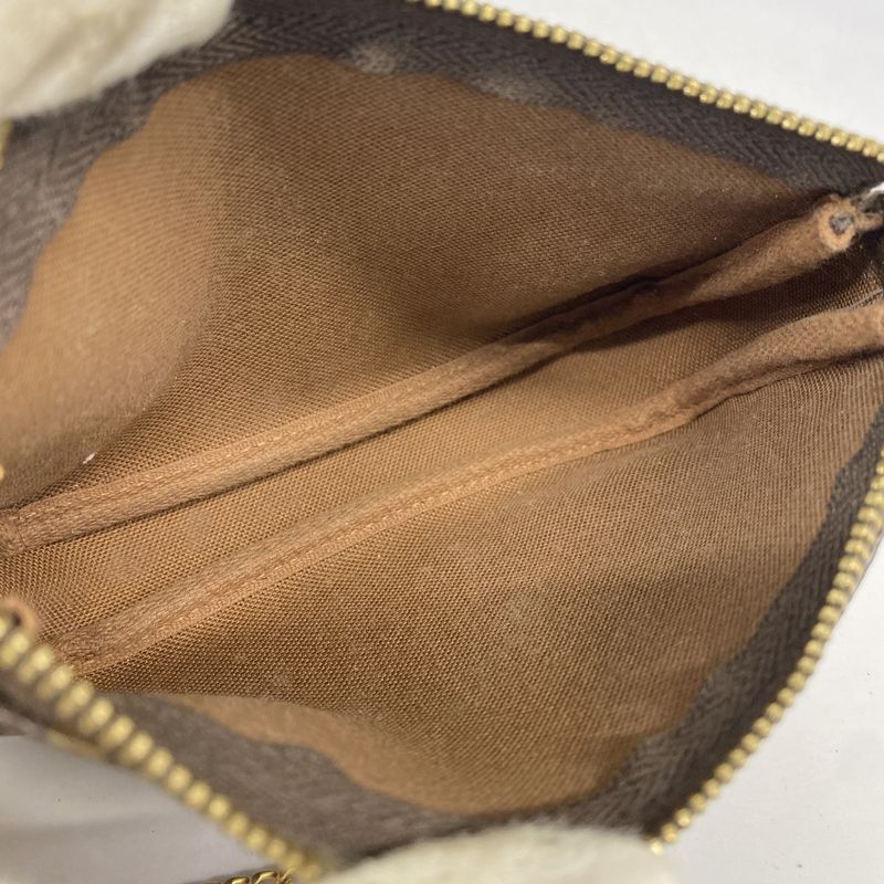 Louis Vuitton Pouch Monogram Mini Pochette Accessory M58009 Brown Ladies