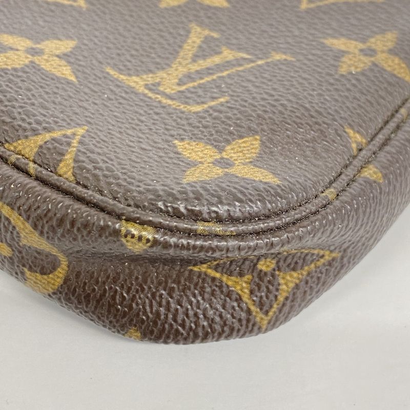 Louis Vuitton Pouch Monogram Mini Pochette Accessory M58009 Brown Ladies
