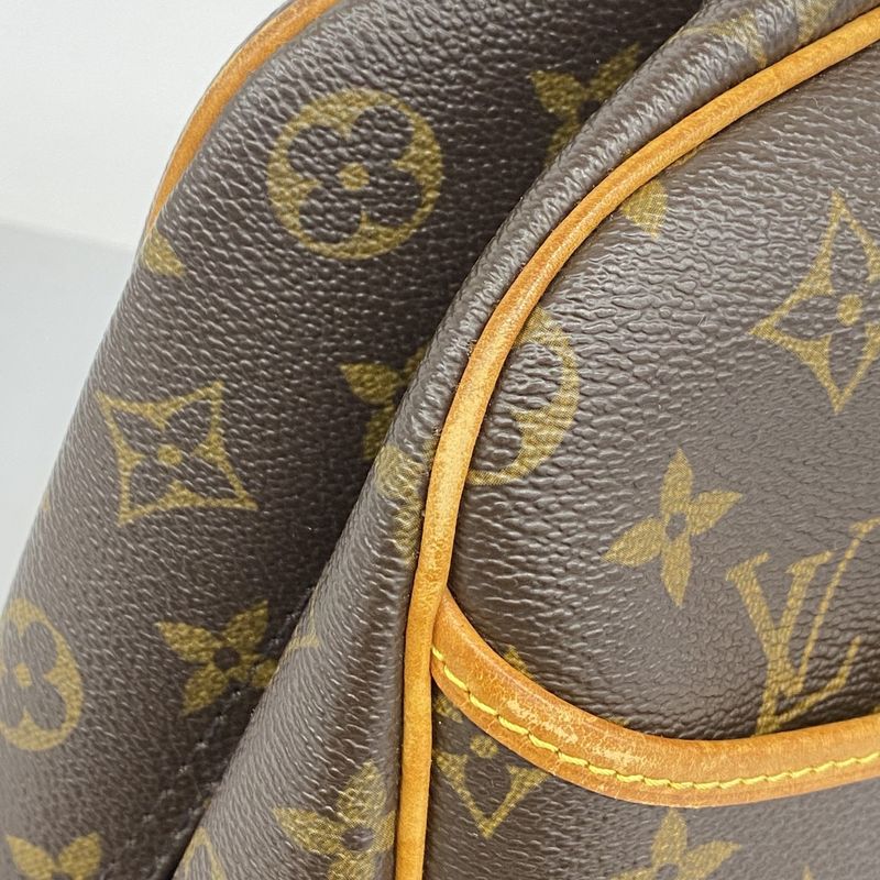 Louis Vuitton Handbag Monogram Deauville M47270 Brown Ladies