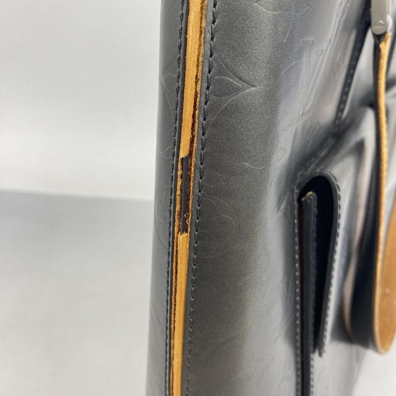 Louis Vuitton Tote Bag Monogram Matt Wilwood M55105 Noir Black Women's