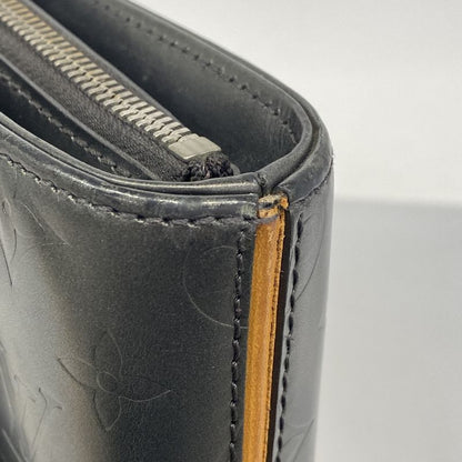 Louis Vuitton Tote Bag Monogram Matt Wilwood M55105 Noir Black Women's