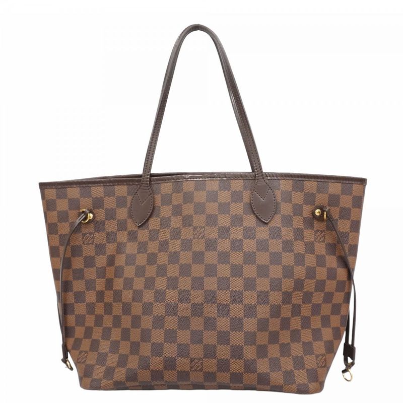 Louis Vuitton Tote Bag Damier Neverfull MM N51105 Ebene Ladies