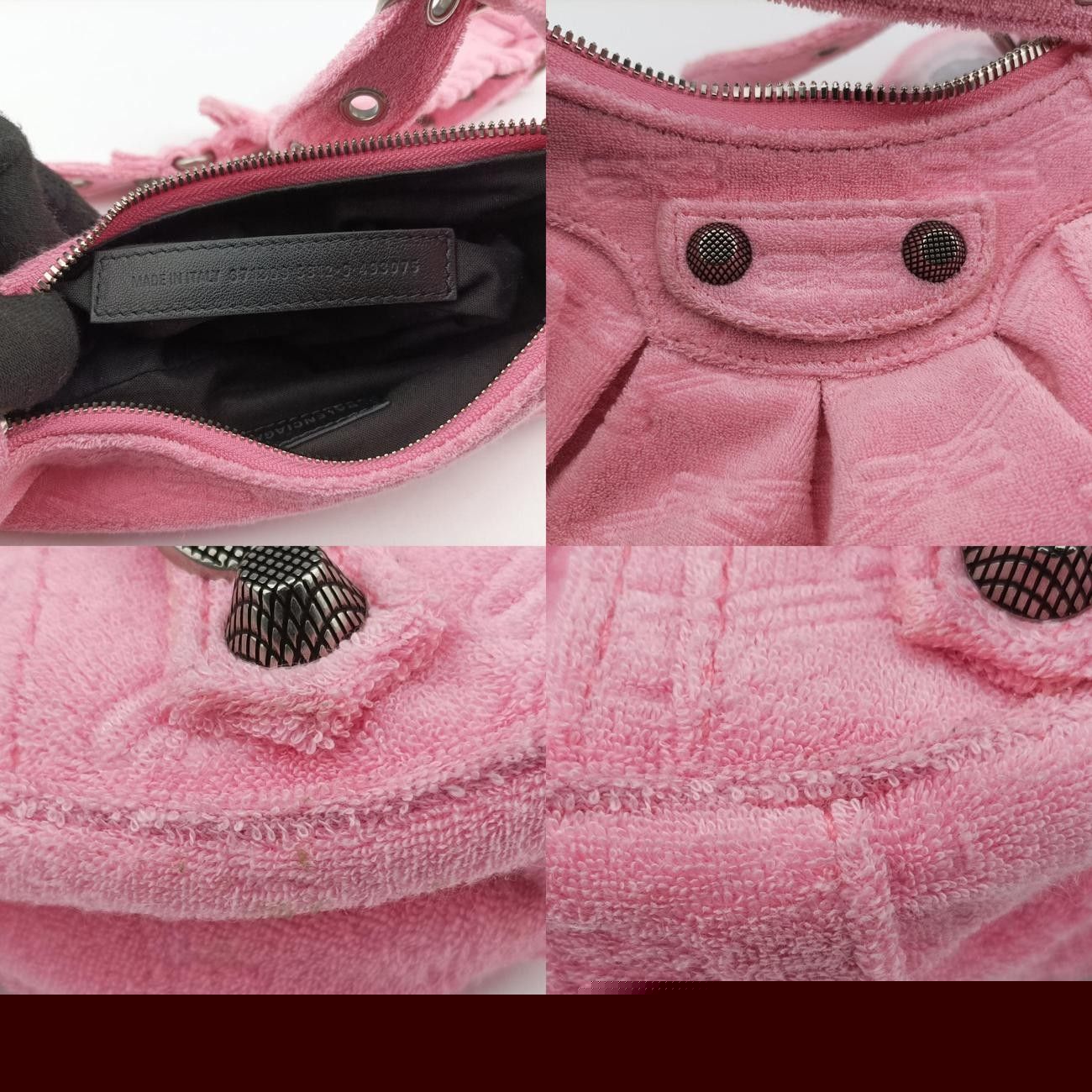 Balenciaga Cagoul Pink Pile Fabric 671309.5812o.493076