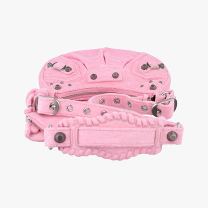 Balenciaga Cagoul Pink Pile Fabric 671309.5812o.493076