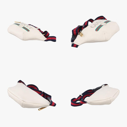 Gucci Gucci Print White Leather 527792