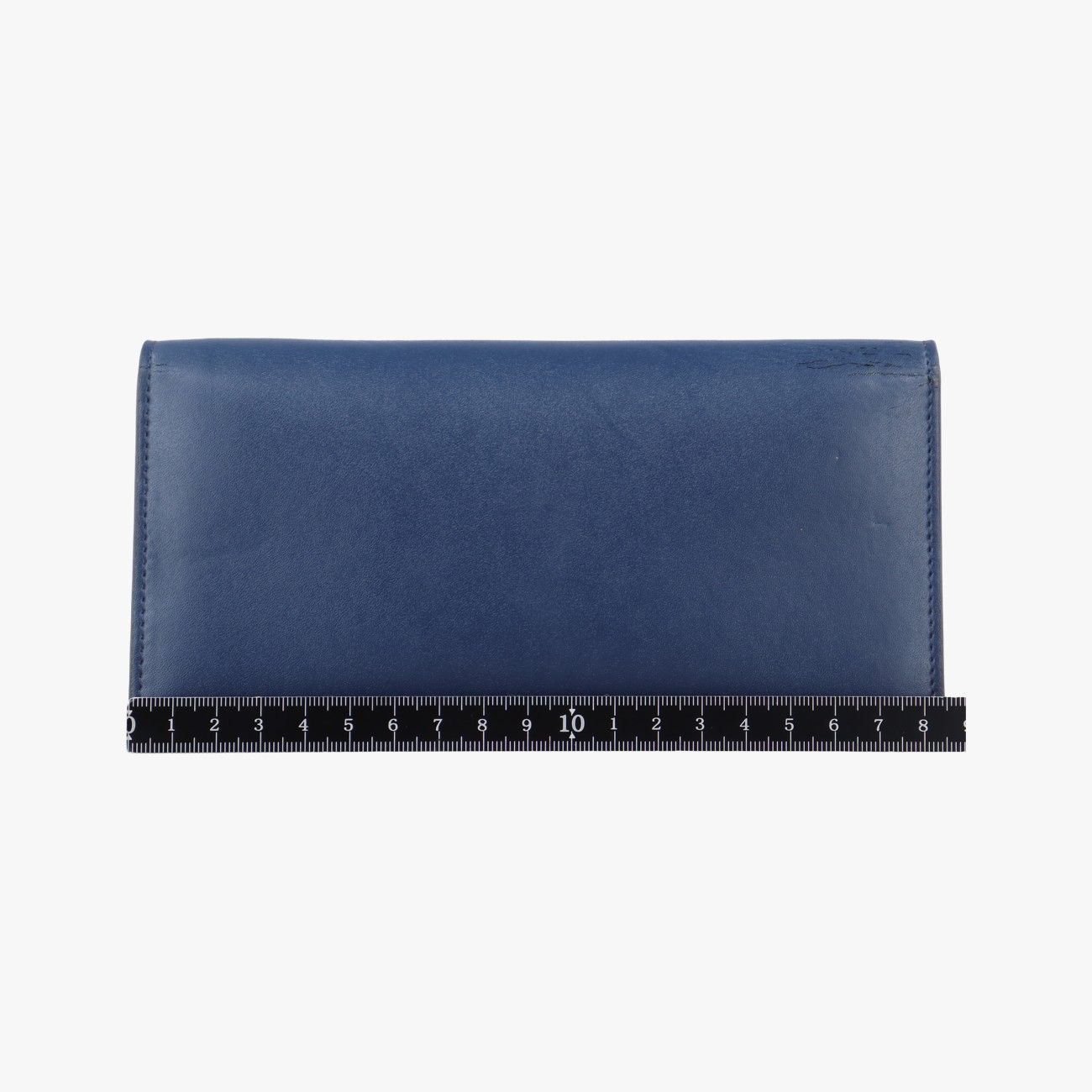 Fendi Monster Eyes Continental Blue Leather 8m0365-Sme-178-7032