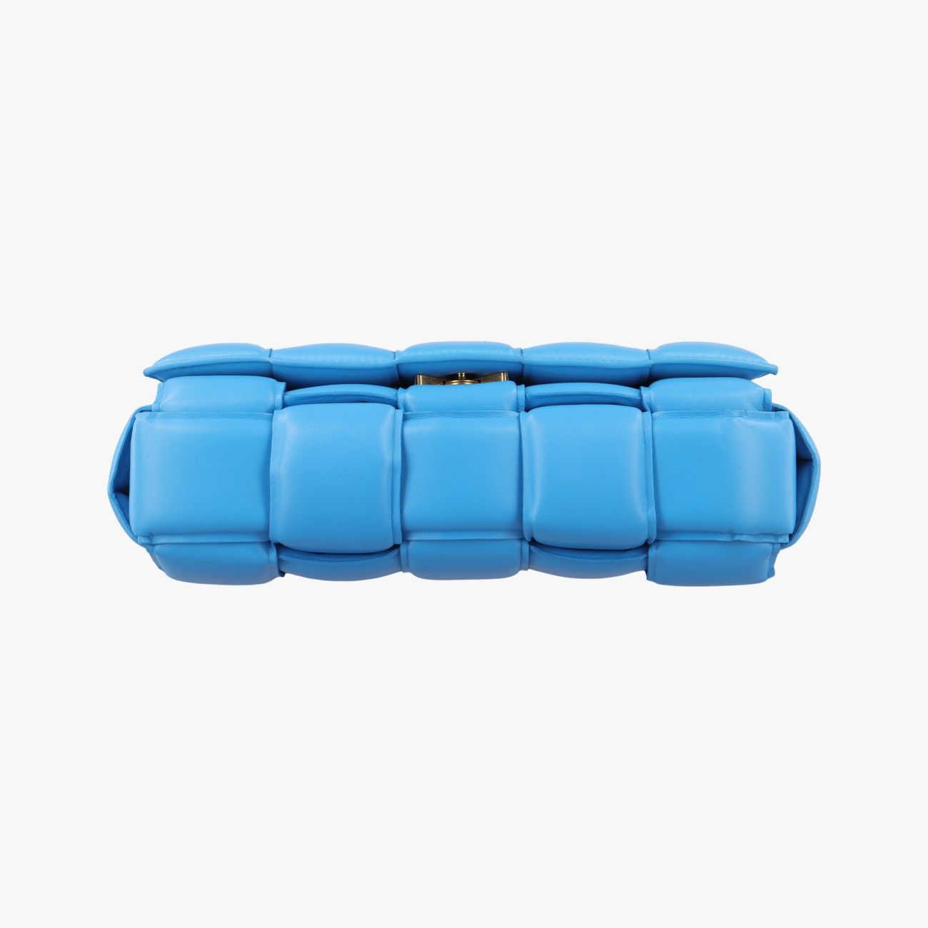 Bottega Venetathe Chain Cassette Blue Lambskin