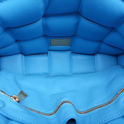 Bottega Venetathe Chain Cassette Blue Lambskin