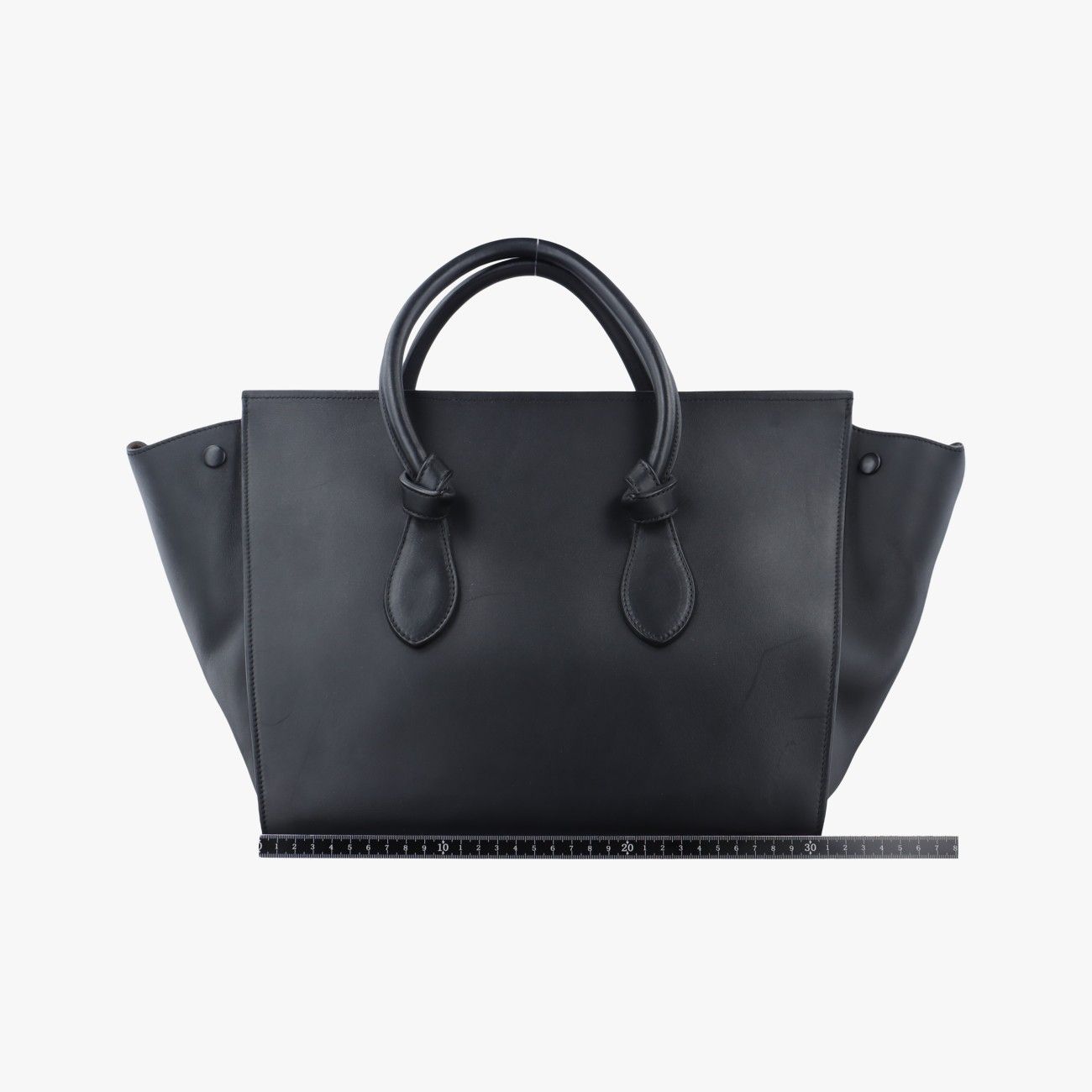 Celine Tie Black Leather W-Mp-0163