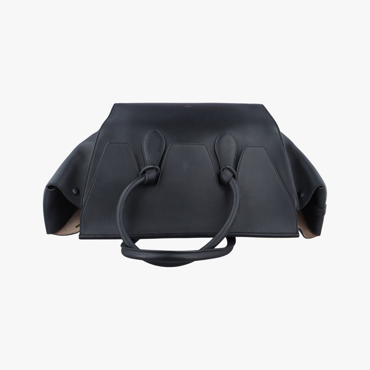 Celine Tie Black Leather W-Mp-0163