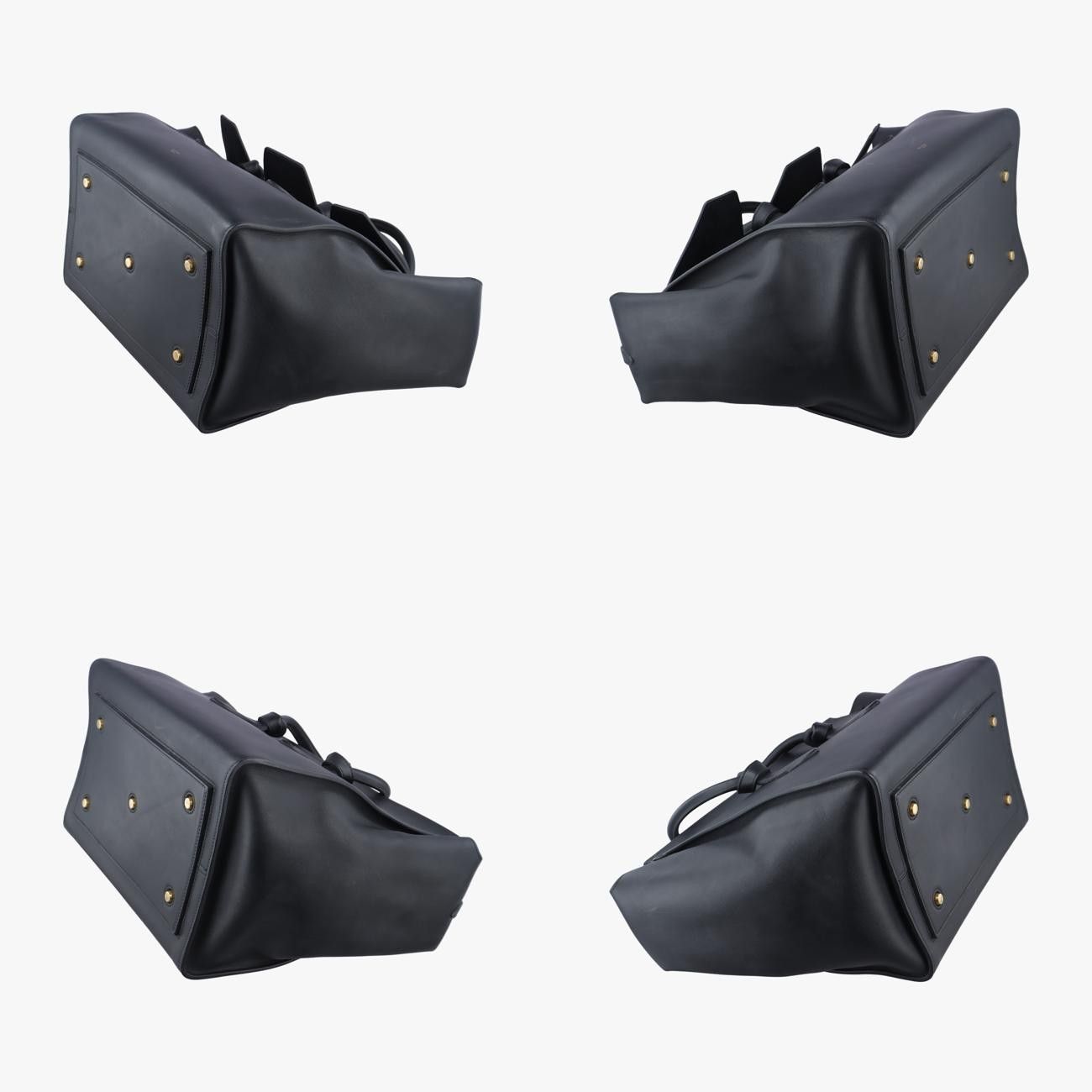 Celine Tie Black Leather W-Mp-0163