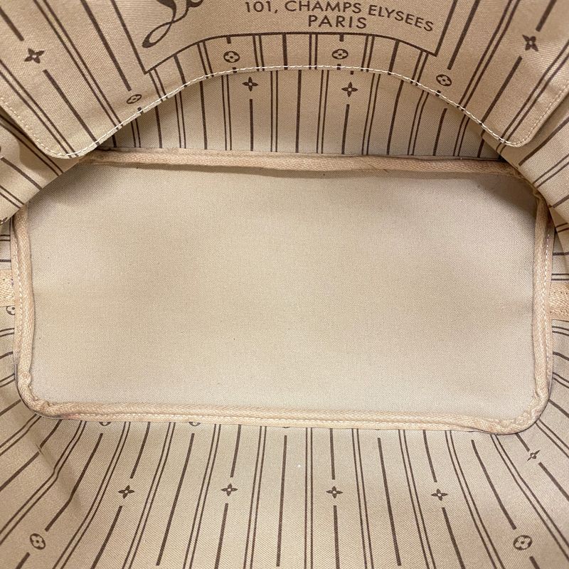 Louis Vuitton Tote Bag Monogram Neverfull MM M40156 Brown Ladies