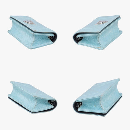 Christian Dior Diorama Blue Leather 09-Bo-0166