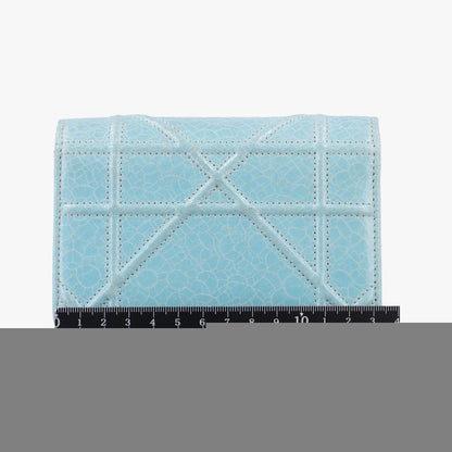 Christian Dior Diorama Blue Leather 09-Bo-0166