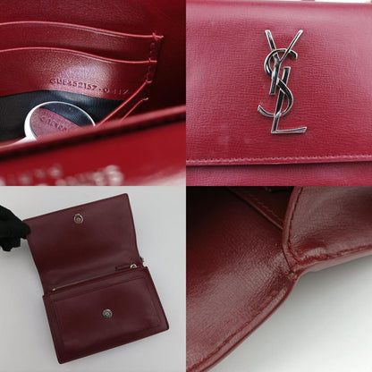 Yves Saint Laurentsunset Wine Red Leather 452157 Gue452157.0417