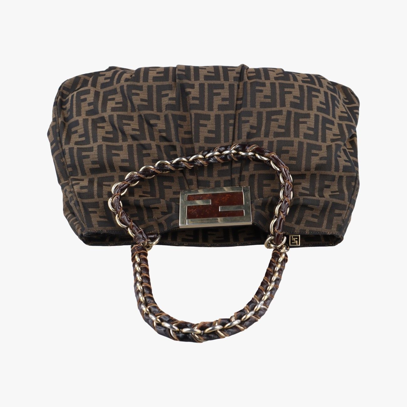 Fendifendi Mia Brown Canvas 8br616 2516-8br616wth-099