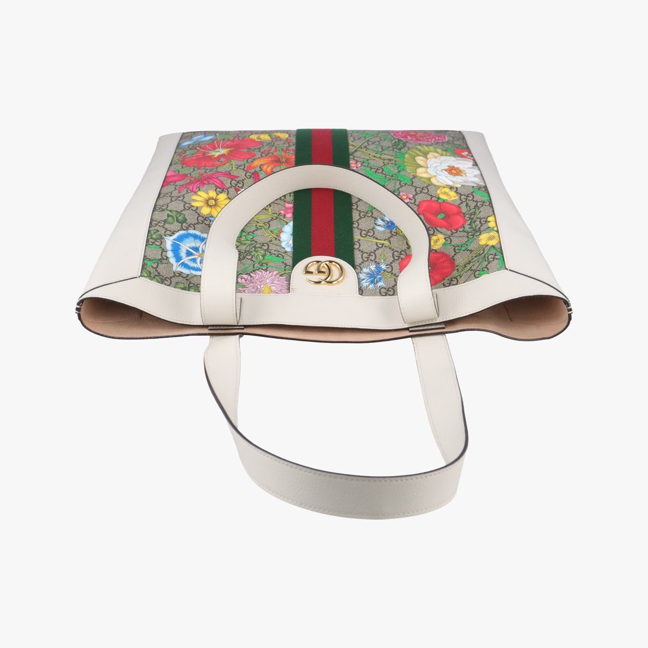 Gucci Ophidia Beige X Multicolor Pvc Coated Canvas X Leather 519335