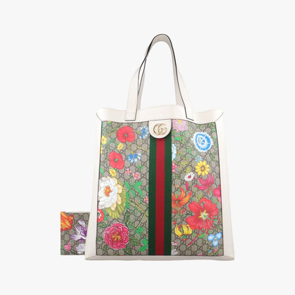 Gucci Ophidia Beige X Multicolor Pvc Coated Canvas X Leather 519335