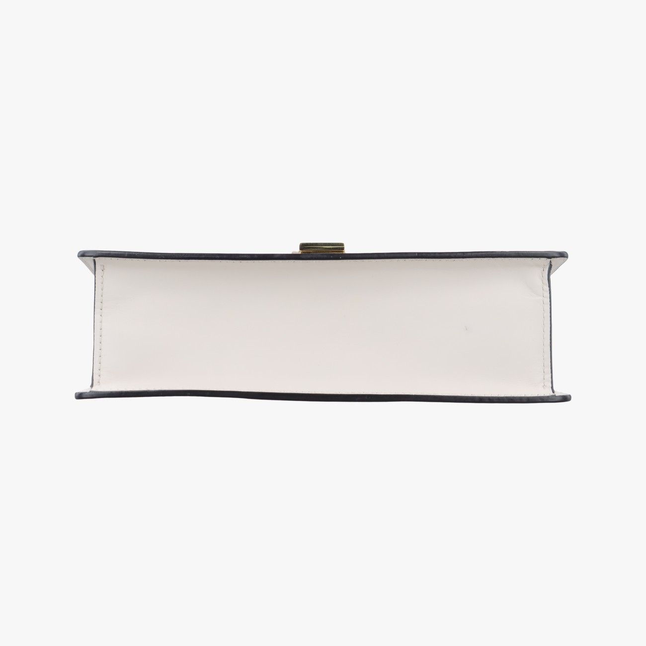 Gucci Sylvie Ivory X Navy X Red Leather 421882