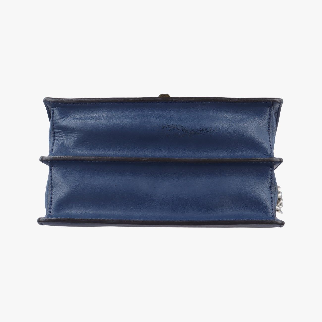 Fendi Studs Canai Navy Leather 8m0381-Sr0 178-0397