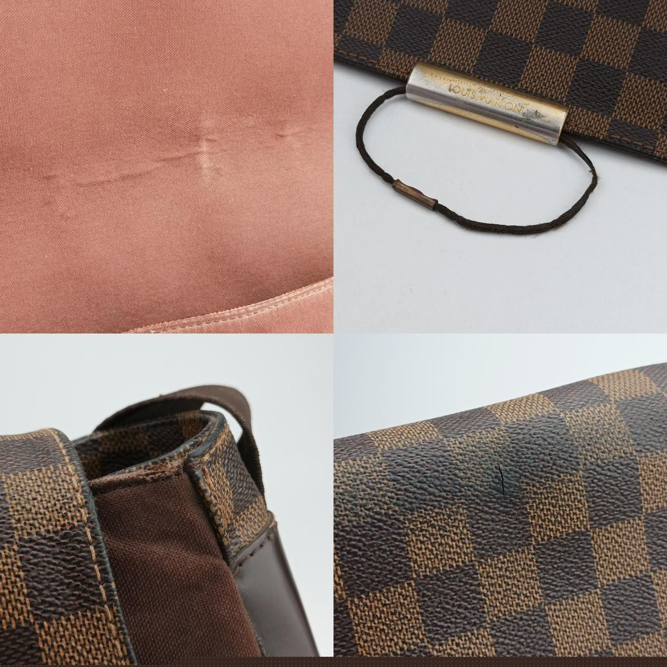 Louis Vuittonbastille Messenger Ebene Damier Canvas N45258