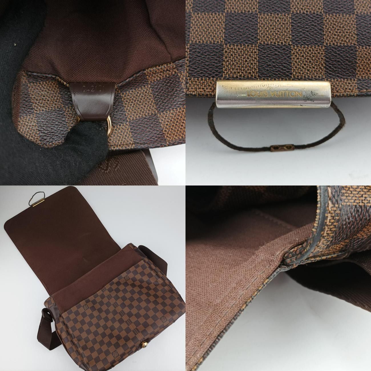 Louis Vuittonbastille Messenger Ebene Damier Canvas N45258