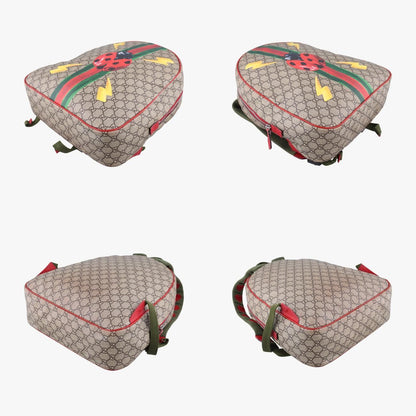 Gucci Ophidia Gg Beige X Multicolor Pvc Coated Canvas 433578