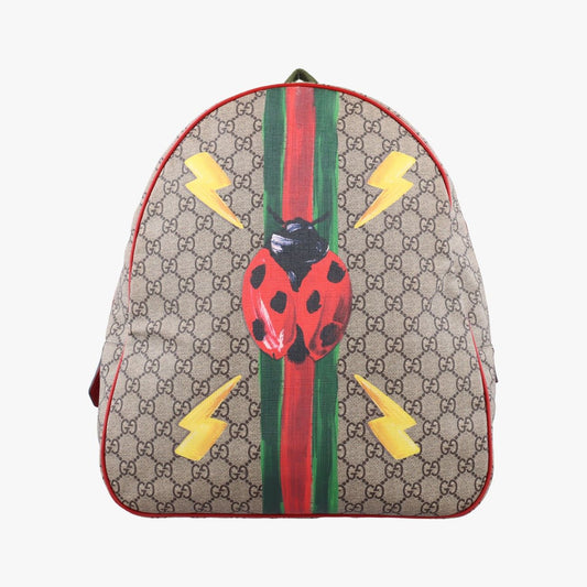 Gucci Ophidia Gg Beige X Multicolor Pvc Coated Canvas 433578