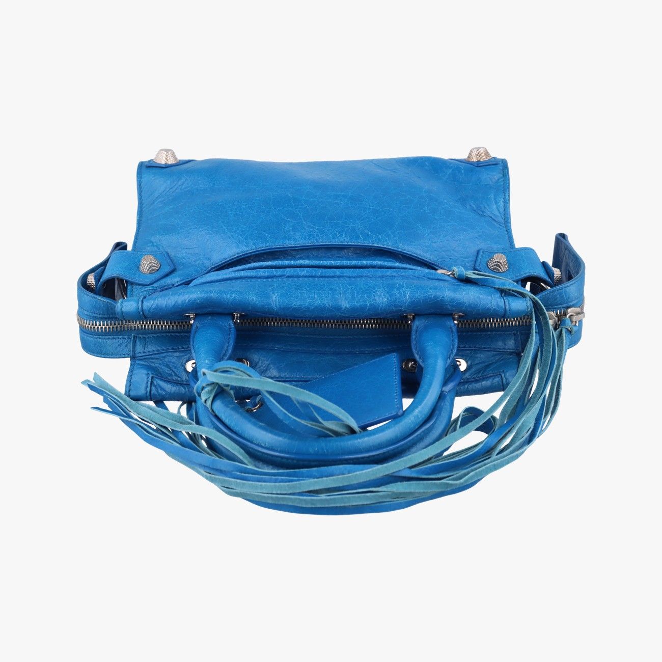 Balenciaga Mute City Blue Lambskin 443721c.568024