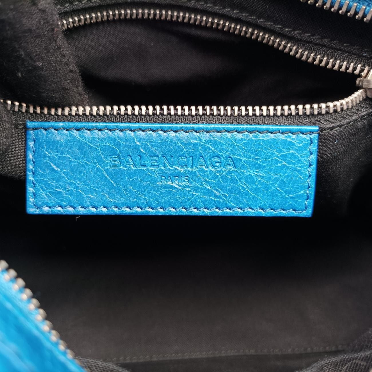 Balenciaga Mute City Blue Lambskin 443721c.568024