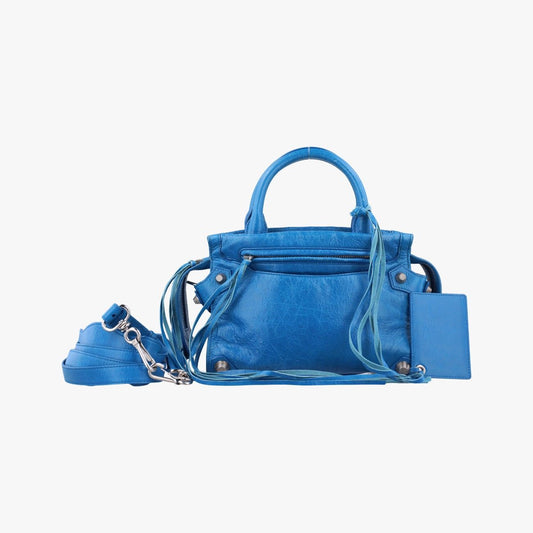 Balenciaga Mute City Blue Lambskin 443721c.568024
