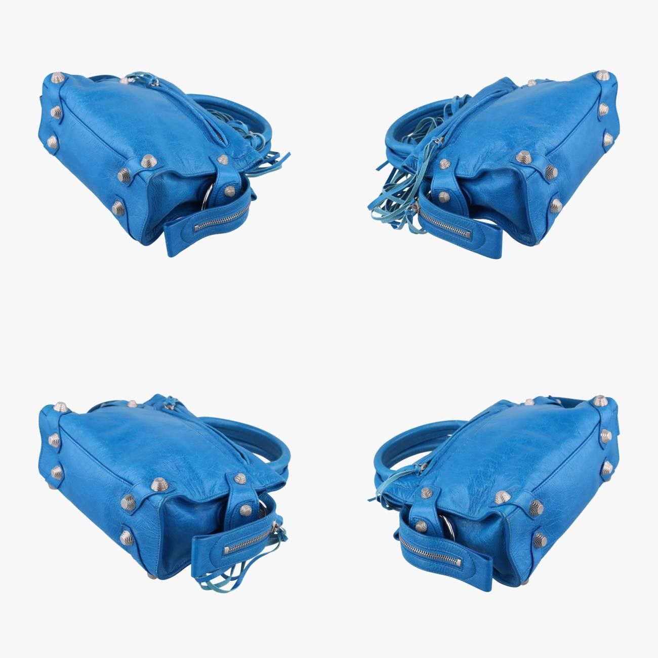 Balenciaga Mute City Blue Lambskin 443721c.568024