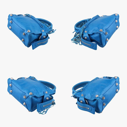 Balenciaga Mute City Blue Lambskin 443721c.568024