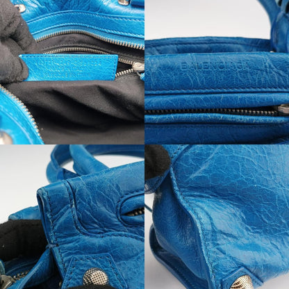 Balenciaga Mute City Blue Lambskin 443721c.568024